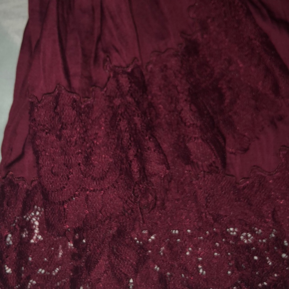 Maroon Kendall and Kylie Romper - Picture 2 of 4